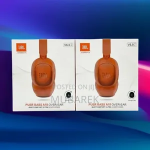 Pure Bass A18 Headset | سماعة لاسلكية مع شنطة حفظ