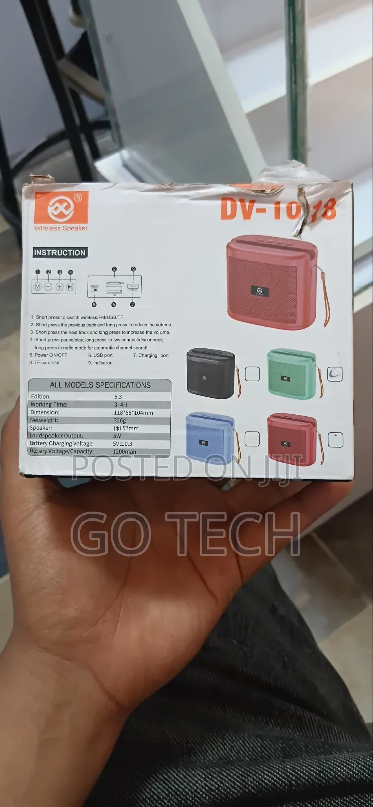 Dv-1018 Speaker