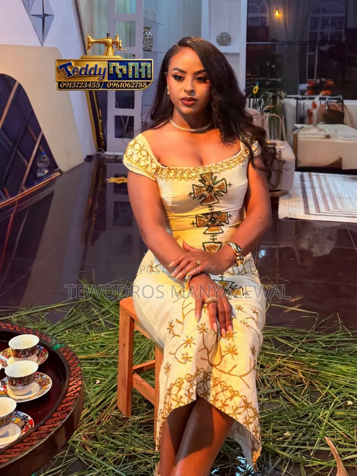 Teddy Tibeb ቴዲ ጥበብ Ethiopian Cultural Dress የኢትዮጵያ ባህላዊ ልብስ