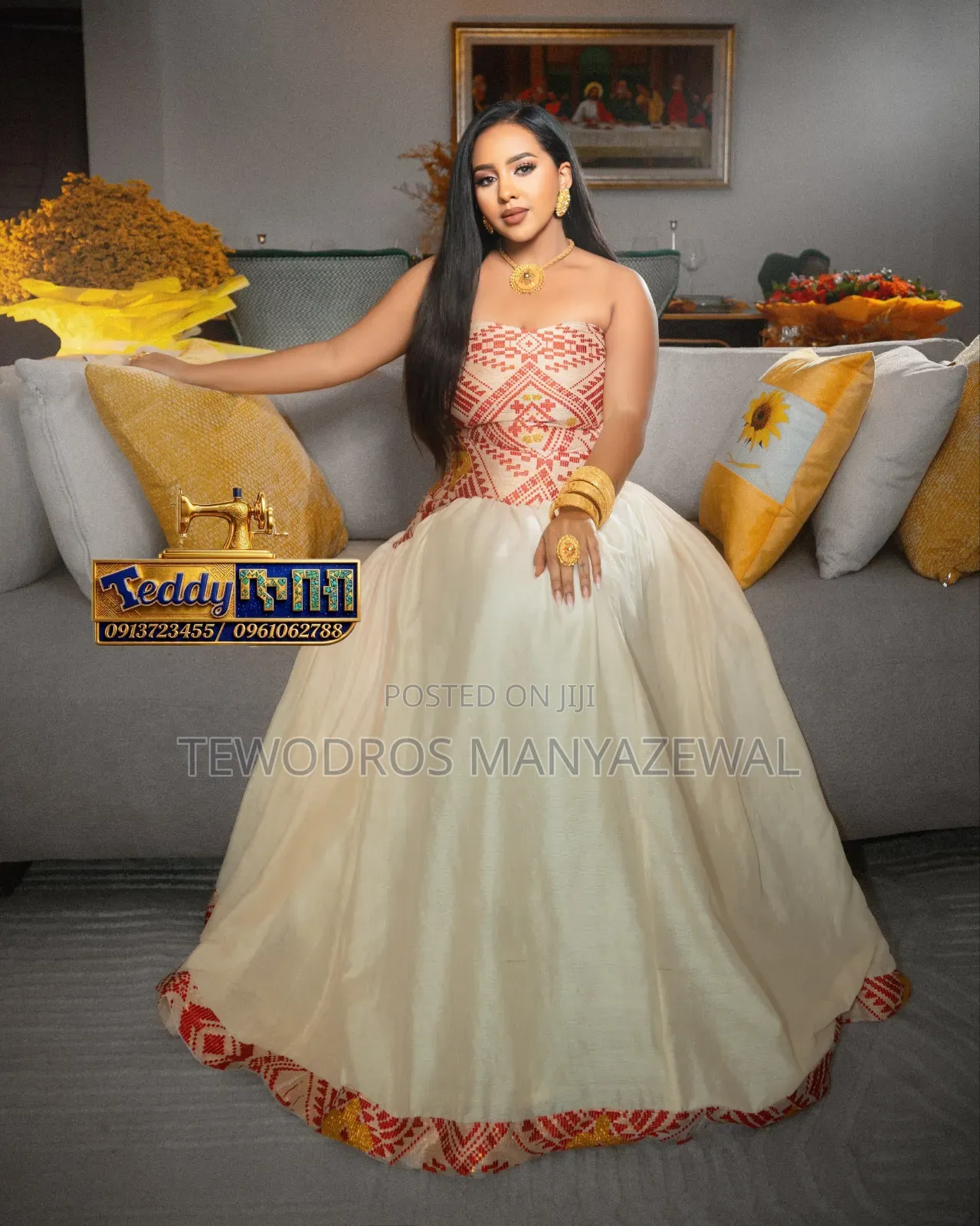 Teddy Tibeb ቴዲ ጥበብ Ethiopian Cultural Dress የኢትዮጵያ ባህላዊ ልብስ