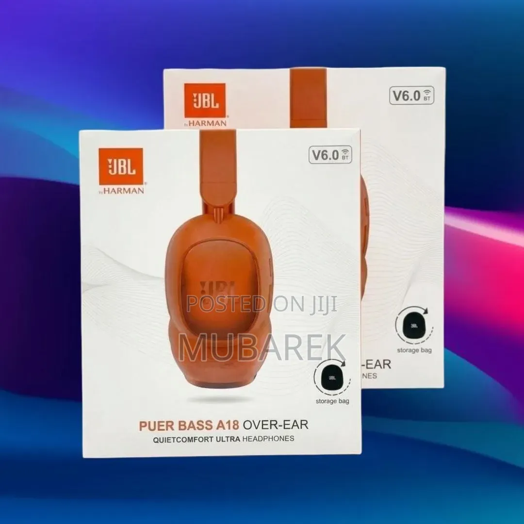 JBL A18 Pro Headphones | سماعات رأس بميكروفون مدمج