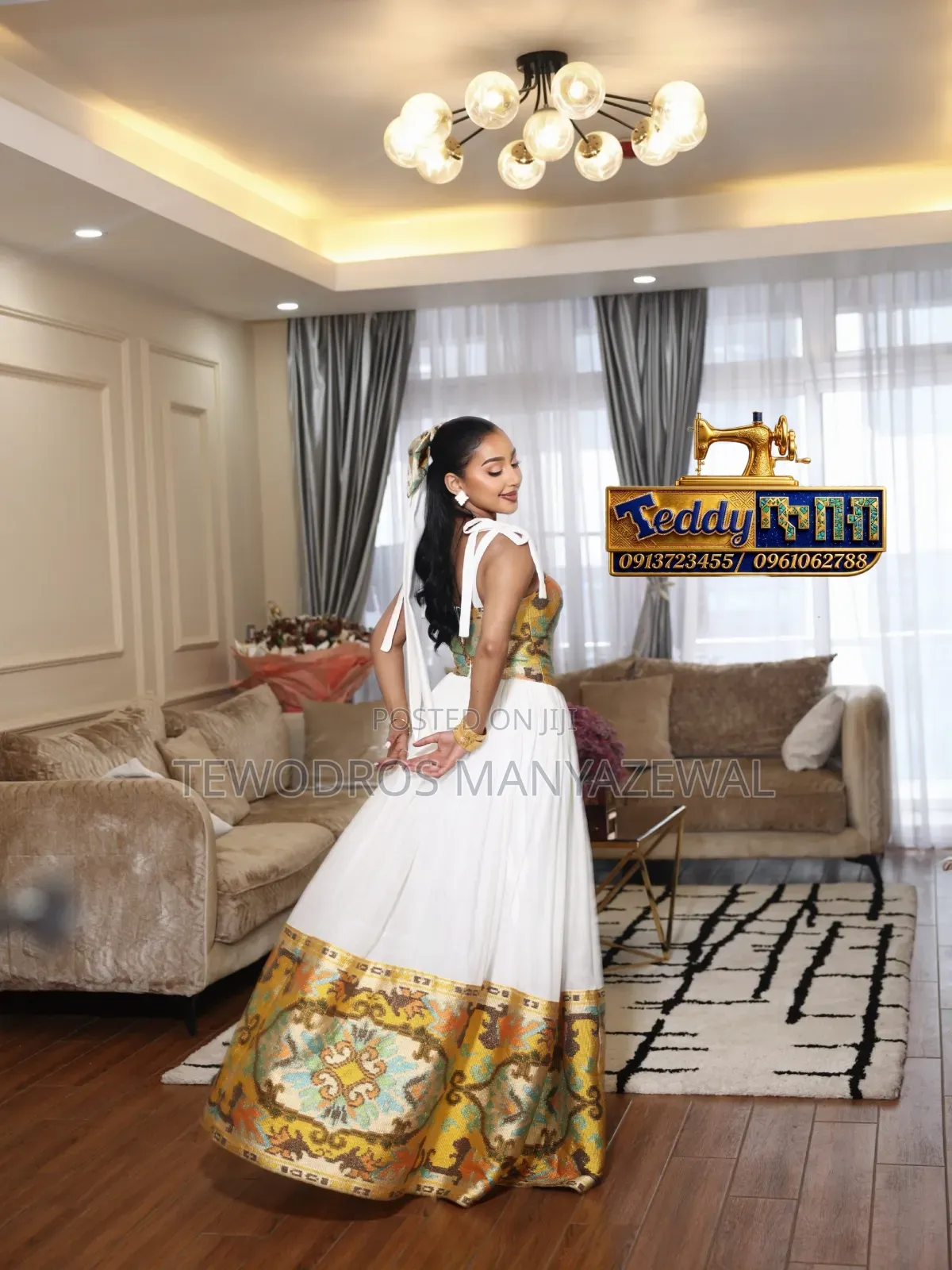 Teddy Tibeb ቴዲ ጥበብ Ethiopian Cultural Dress የኢትዮጵያ ባህላዊ ልብስ