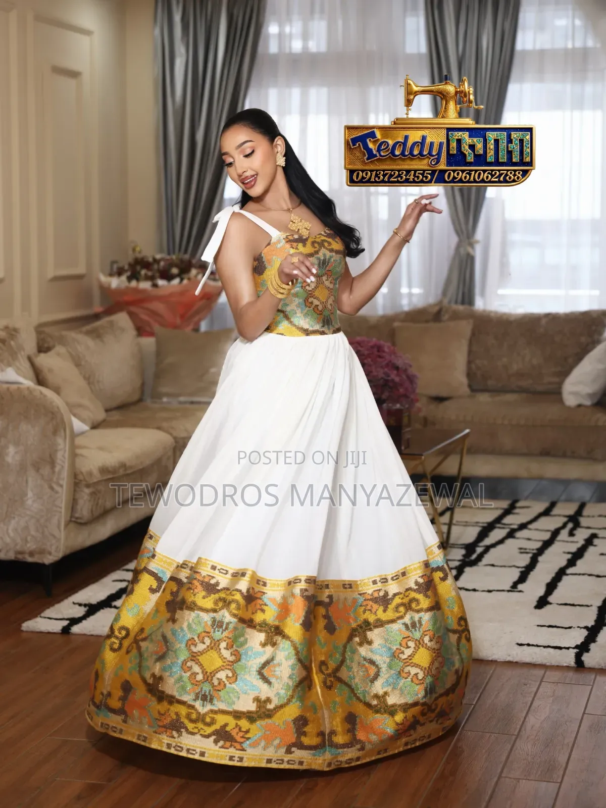 Teddy Tibeb ቴዲ ጥበብ Ethiopian Cultural Dress የኢትዮጵያ ባህላዊ ልብስ
