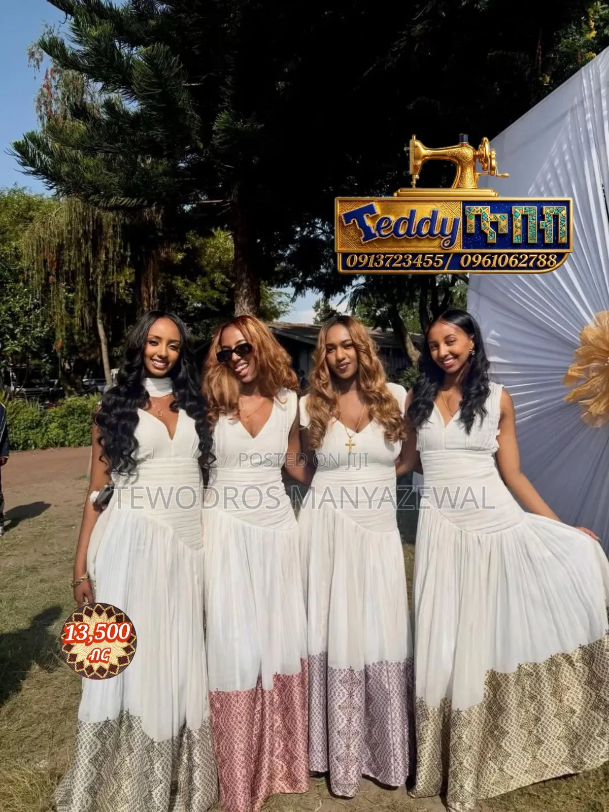 Teddy Tibeb ቴዲ ጥበብ Ethiopian Cultural Dress የኢትዮጵያ ባህላዊ ልብስ