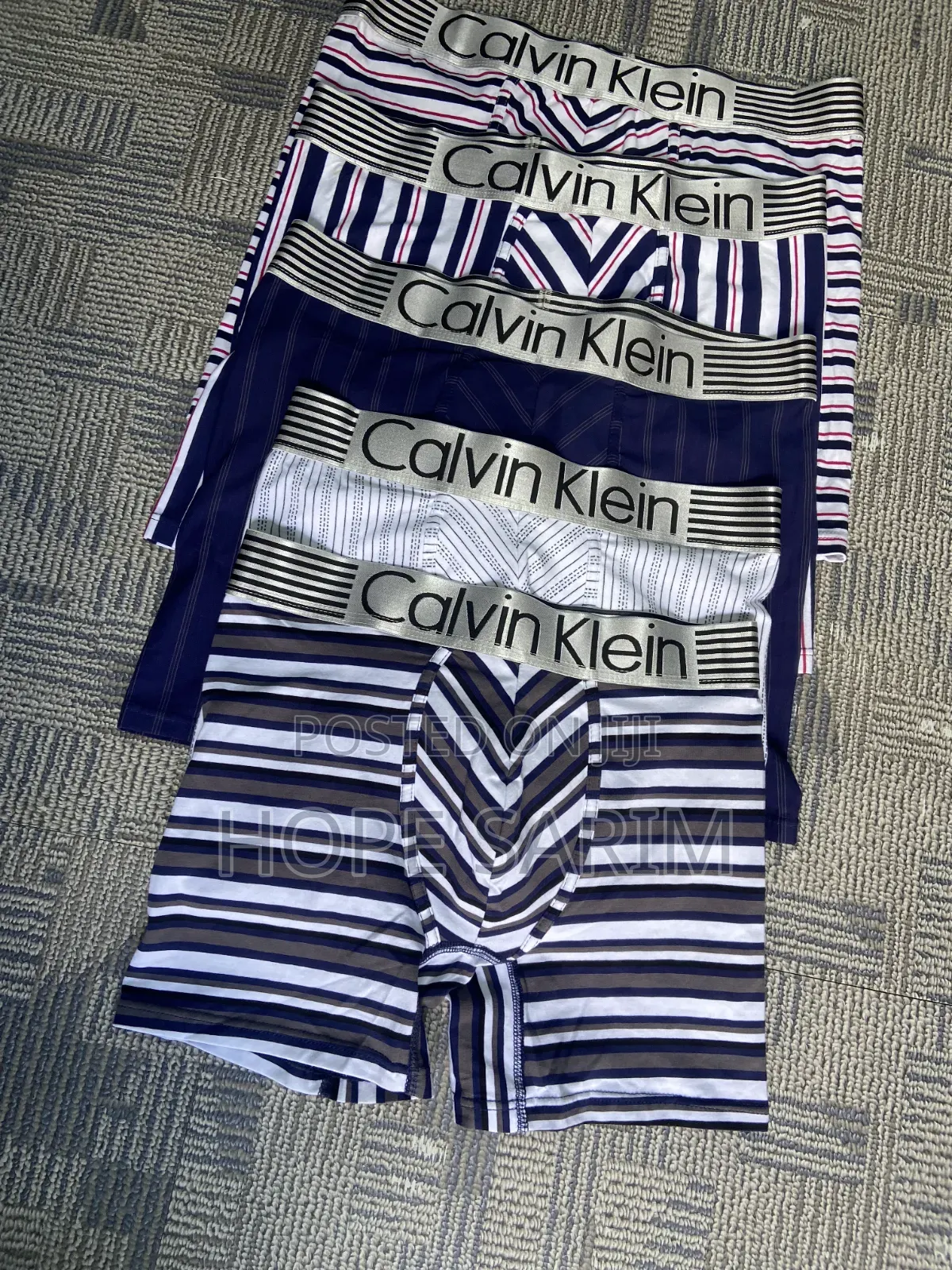 የካልቪን ክላይን (Calvin Klein) ወንድ ቦክሰሮች