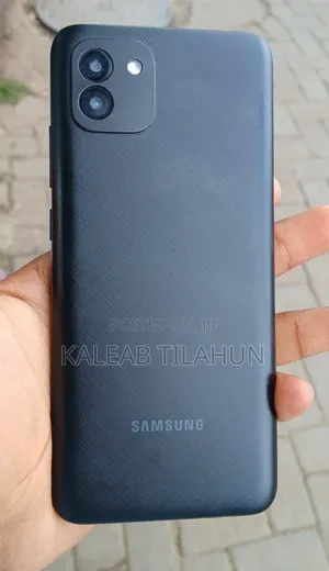 Samsung Galaxy A03 64 GB Black