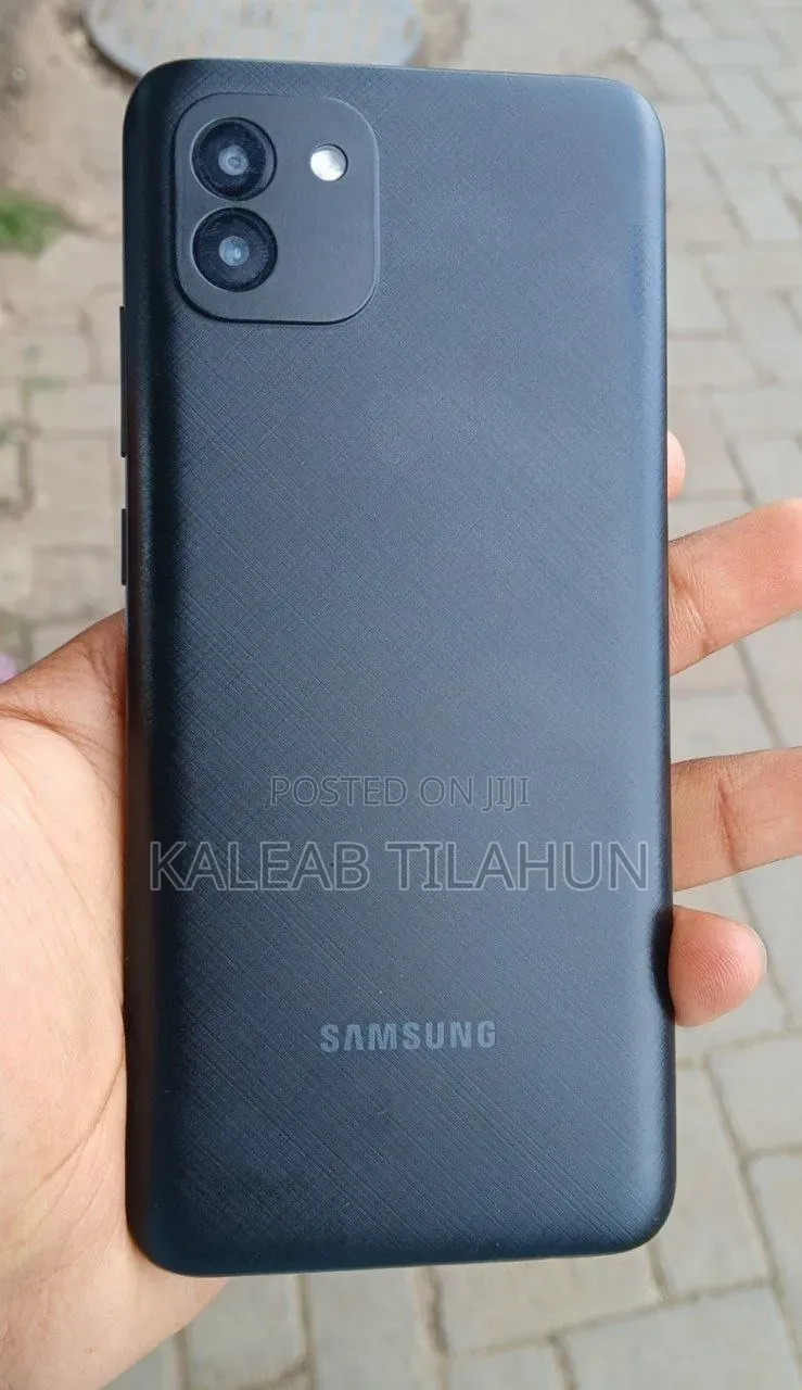 Samsung Galaxy A03 64 GB Black