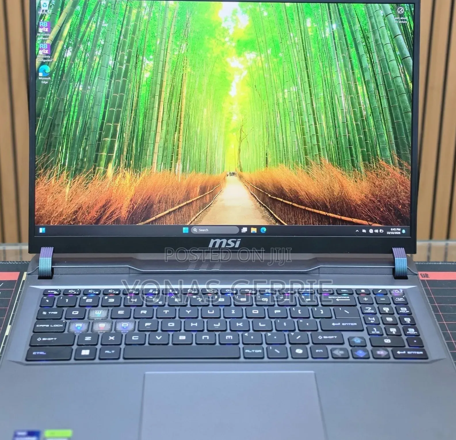 New Laptop MSI 32GB Intel Core i9 SSD 1T
