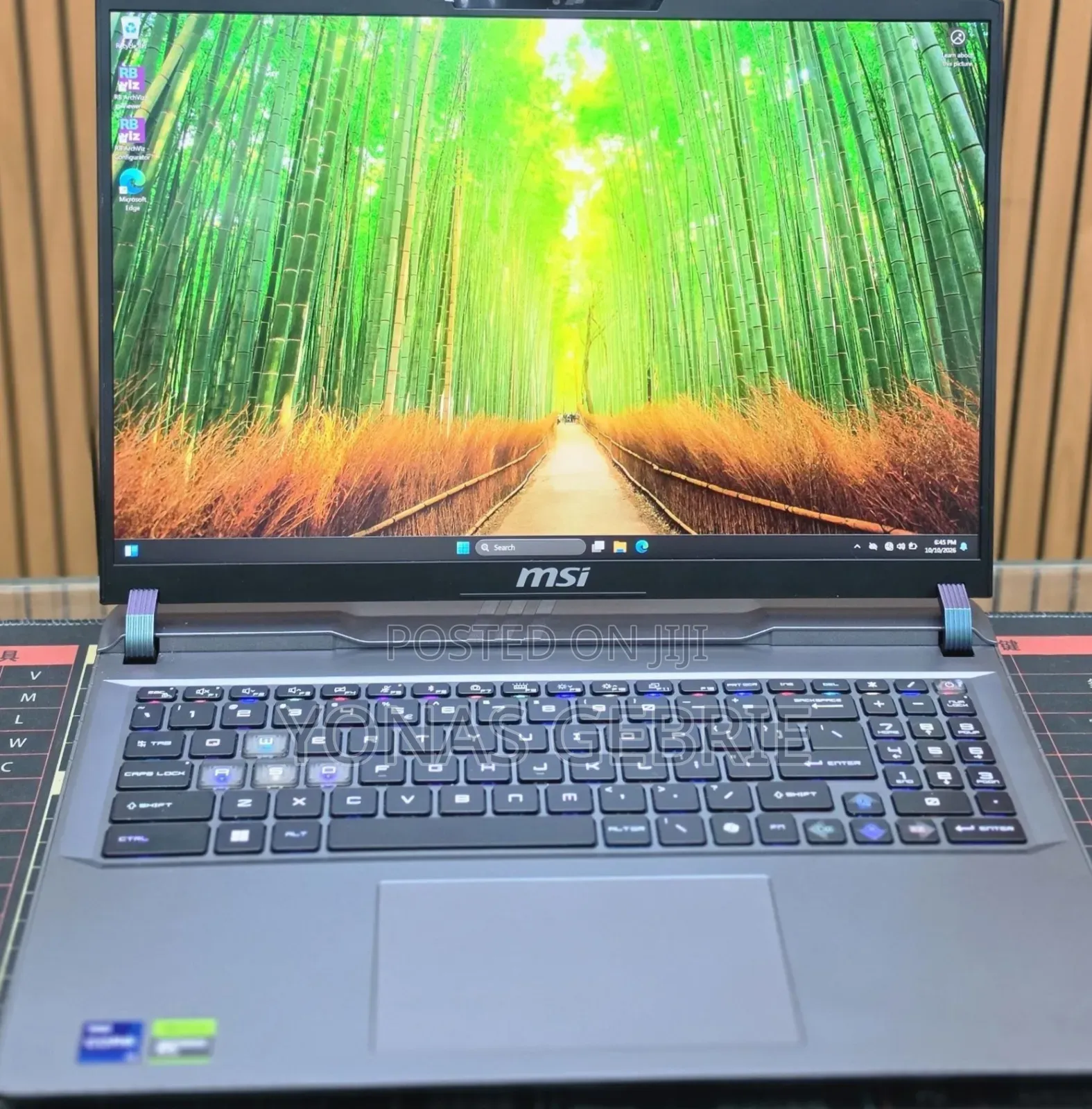 New Laptop MSI 32GB Intel Core i9 SSD 1T