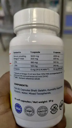 Euroxin Omega-3 Soft Capsules From Germany