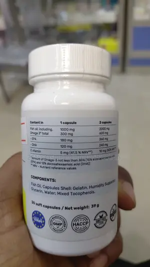 Euroxin Omega-3 Soft Capsules From Germany