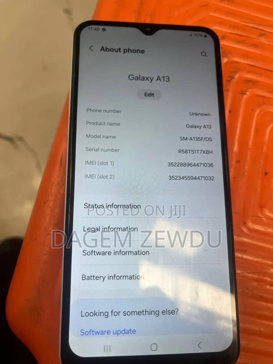 Samsung Galaxy A13 64 GB White