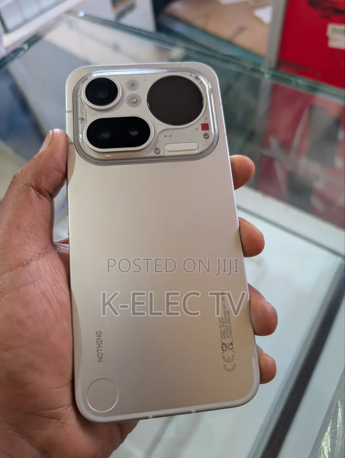New Nothing Phone 4a Pro 256 GB Silver