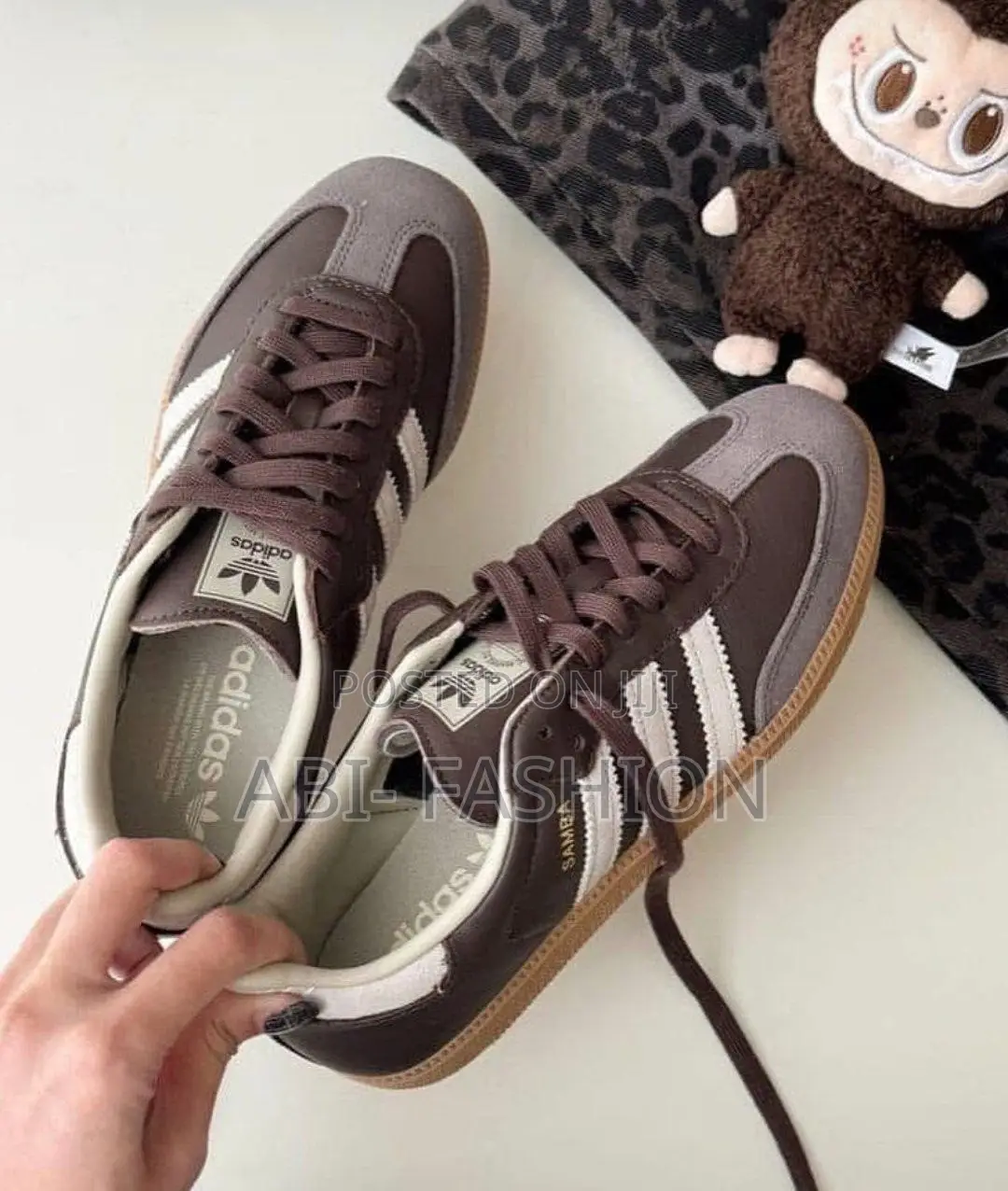 Adidas Samba OG Putty Grey Brown Women's Shoes - New Arrival