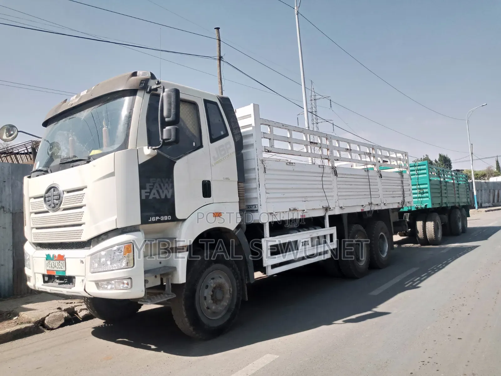 FAW 20 Ton Cargo 390hp