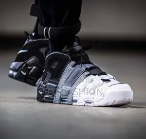 Nike Air More Uptempo Tri-Color Men's Shoes - New Arrival