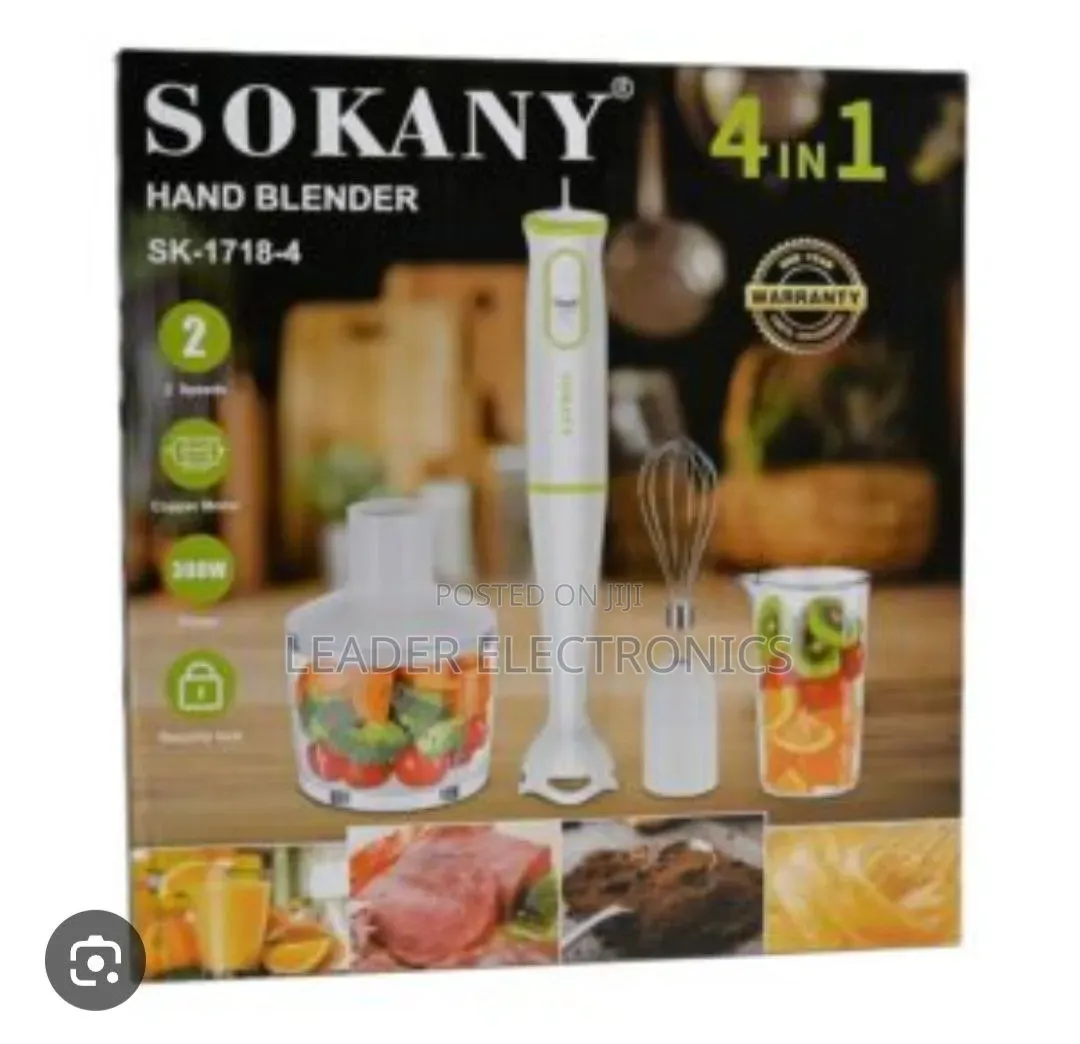 Sokany 4 in 1 Hand Blender