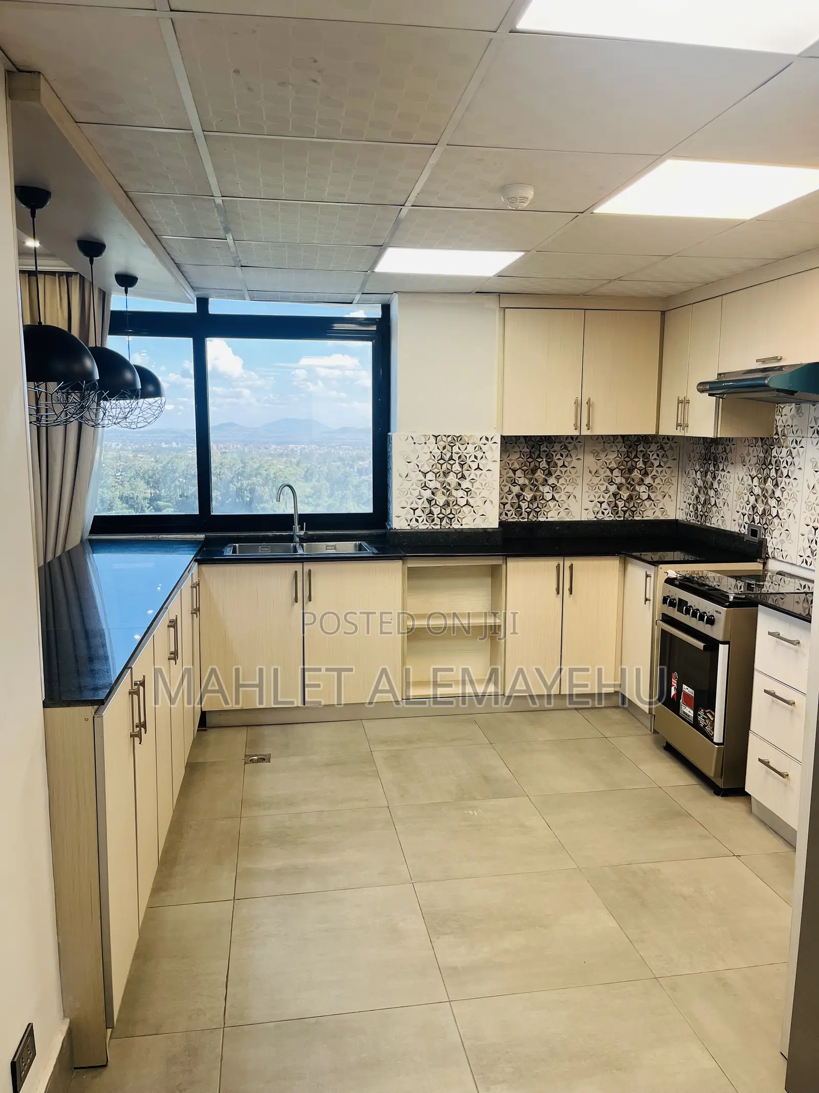 Furnished 3bdrm Apartment in Bole for rent