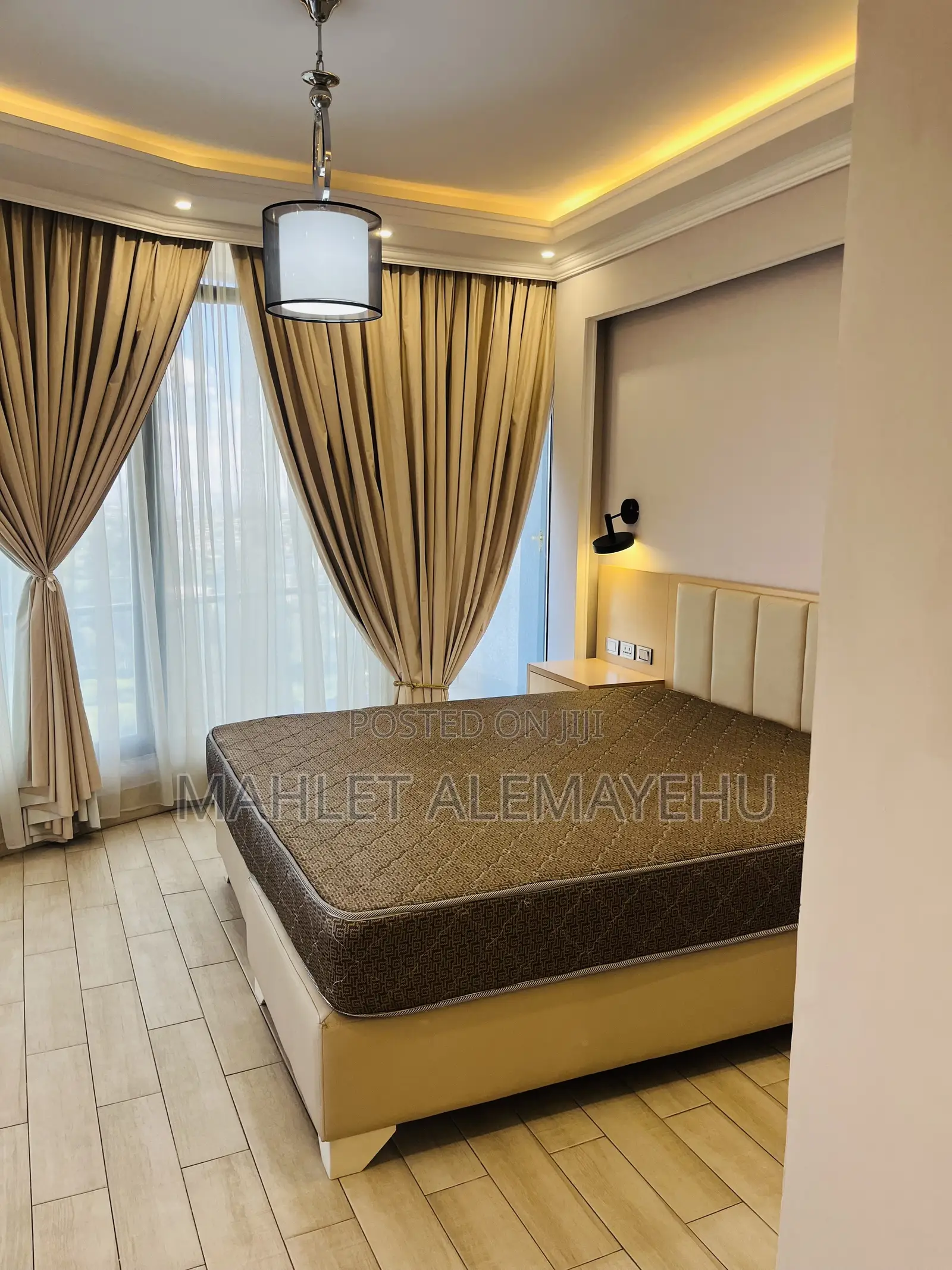 Furnished 3bdrm Apartment in Bole for rent