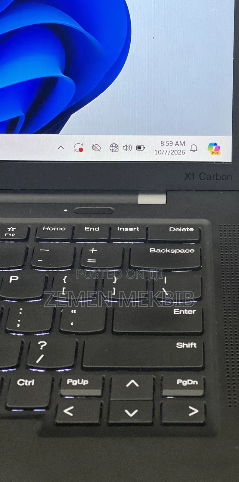New Laptop Lenovo ThinkPad X1 Carbon 16GB Intel Core i7 SSD 512GB