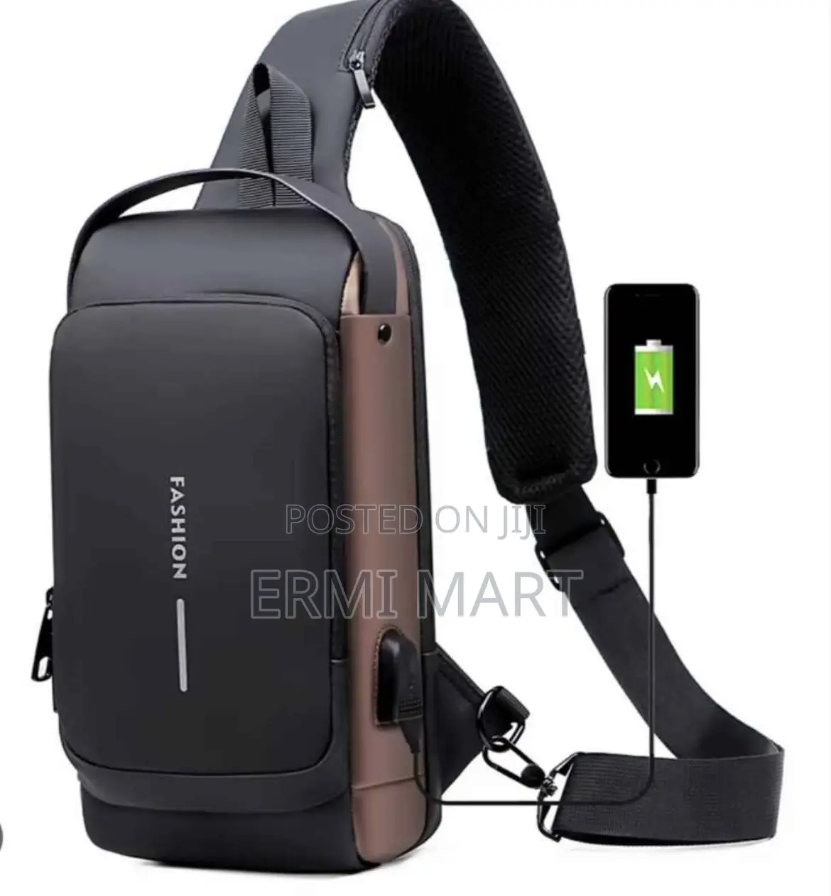 Black Front Bag