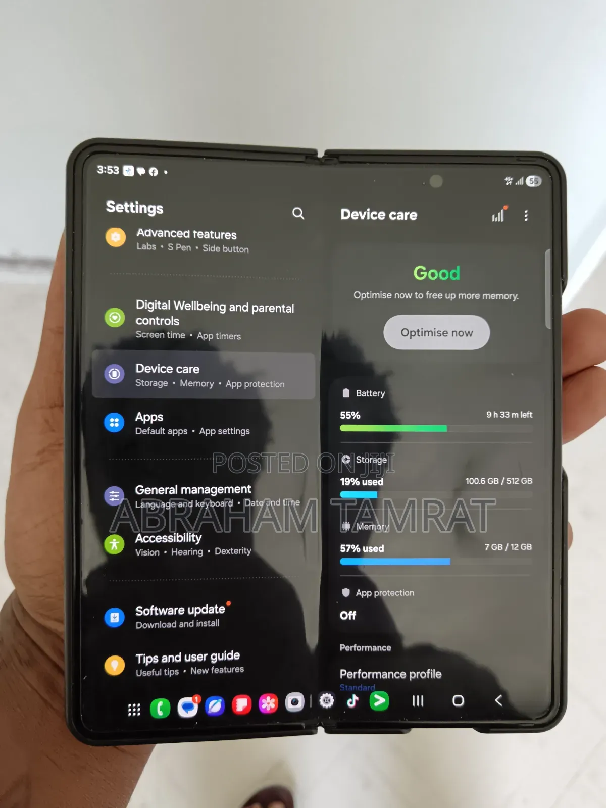 Samsung Galaxy Z Fold4 512 GB Black