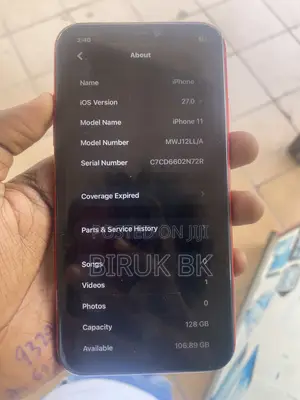 Apple iPhone 11 128 GB Red