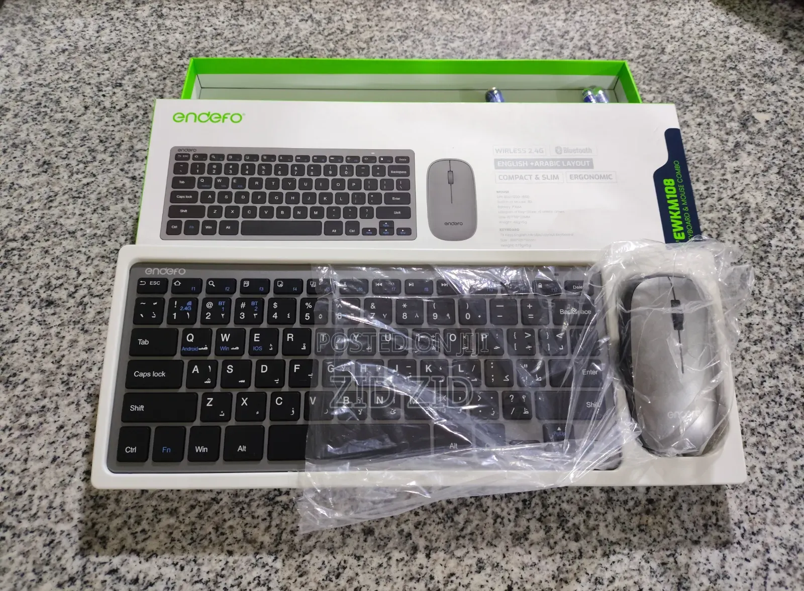 New Wireless Keyboard+ Mouse Needs Batteries