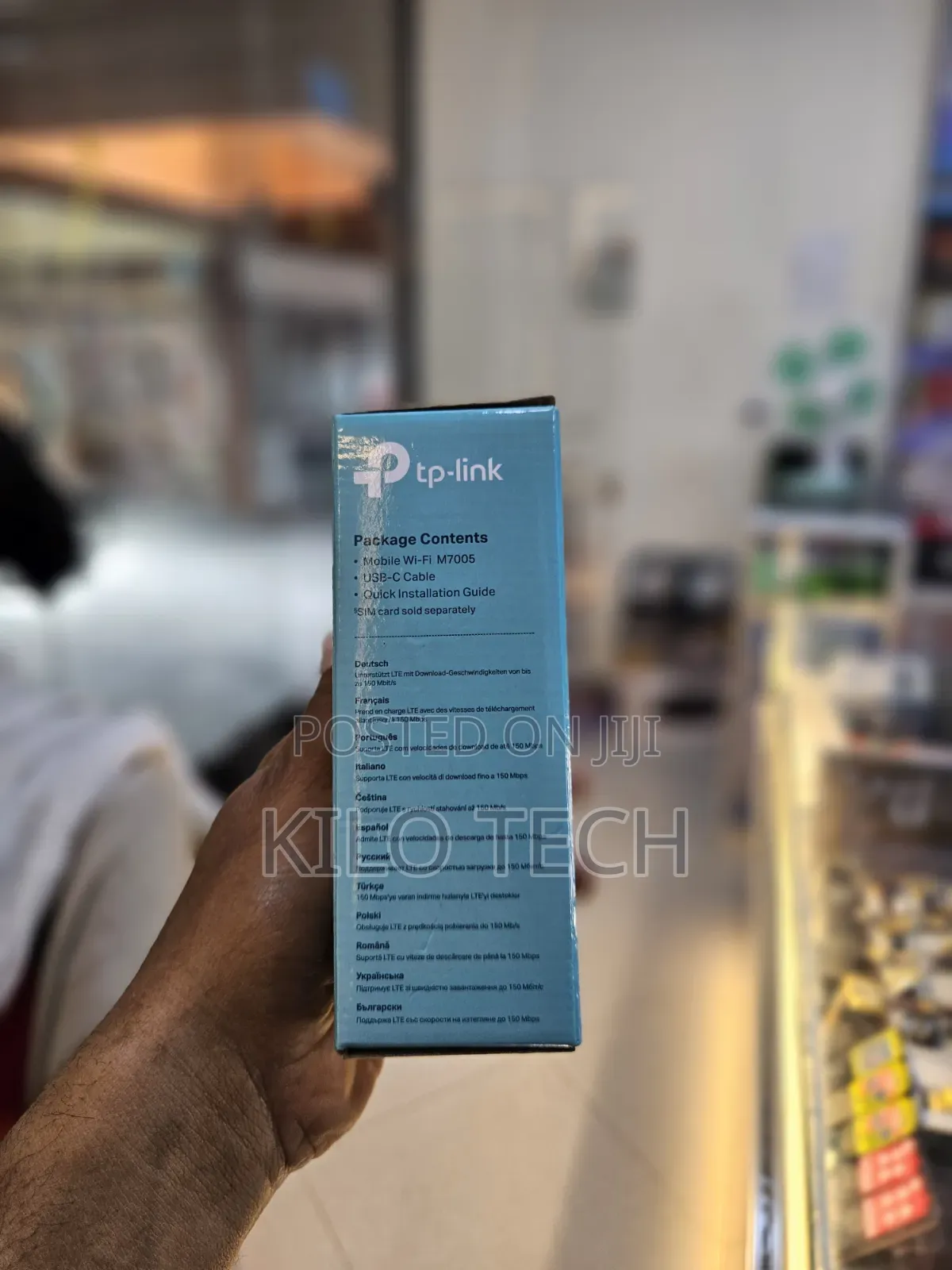 ​TP-Link M7005 4G LTE Wi-Fi 6 Pocket Router