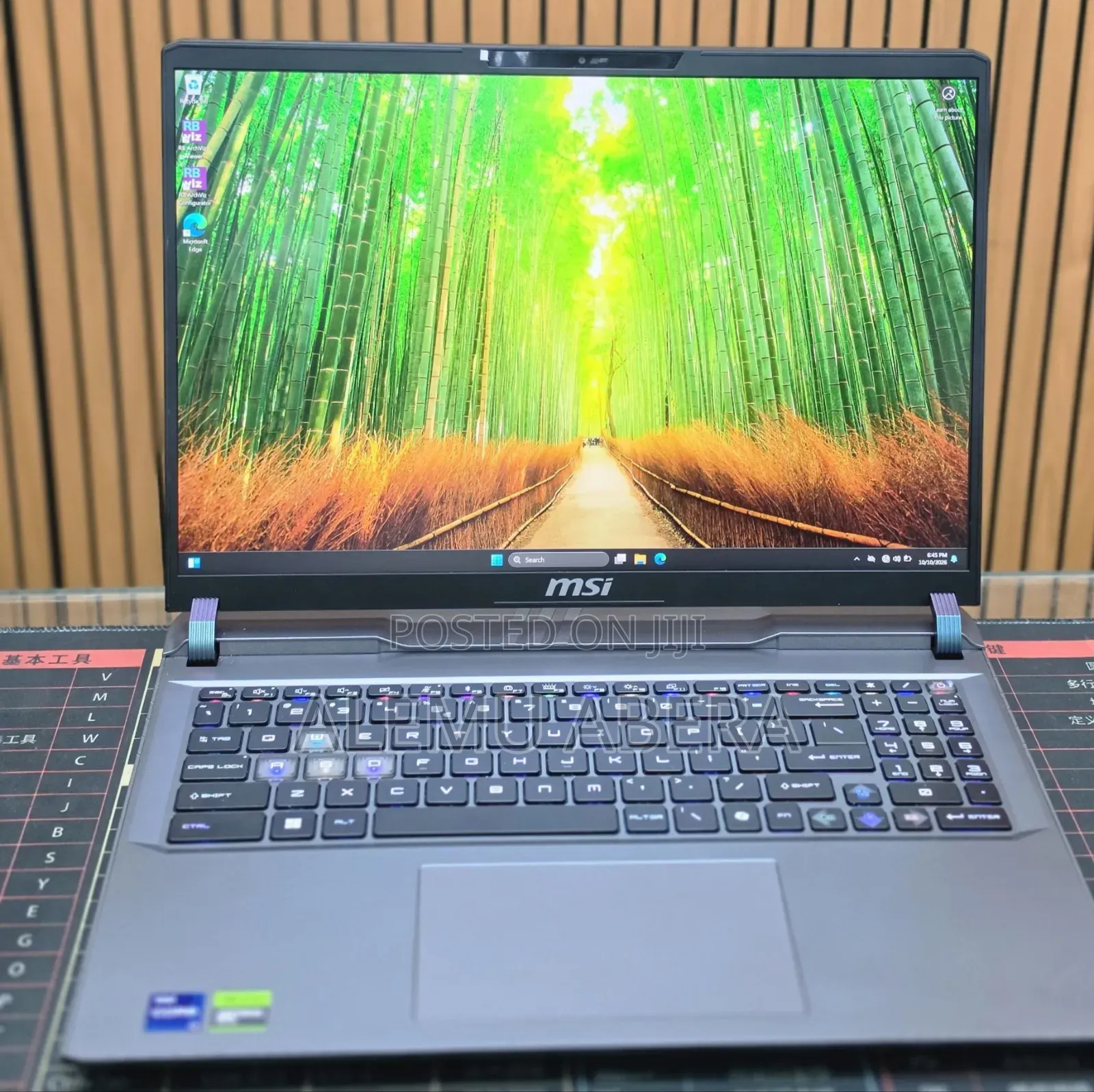 New Laptop MSI Vector GP68 HX 13V 32GB Intel Core i9 SSD 1T