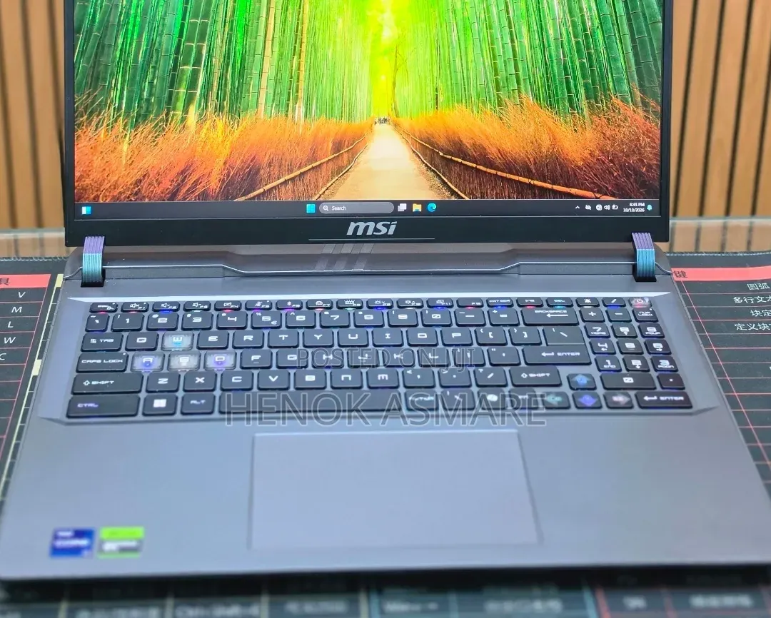 New Laptop MSI GF63 32GB Intel Core i9 SSD 1T