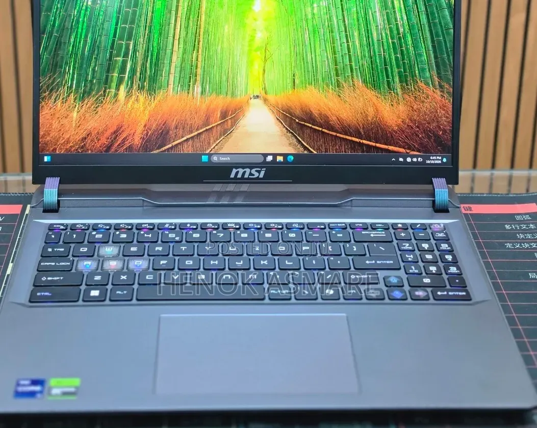 New Laptop MSI GF63 32GB Intel Core i9 SSD 1T