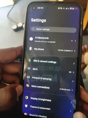 Tecno Camon 17 128 GB Orange