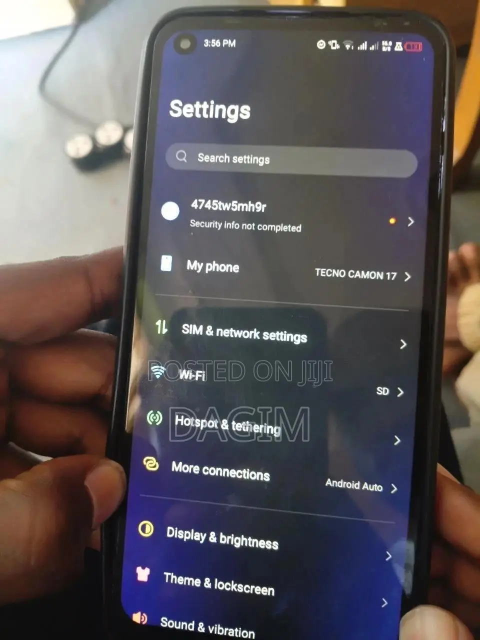 Tecno Camon 17 128 GB Orange