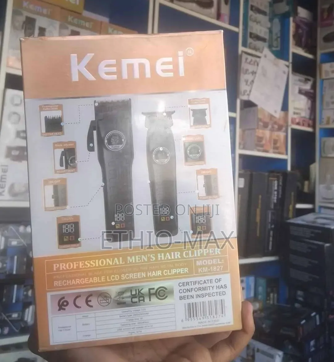 Kemei Professional Hair Clipper and Trimmer