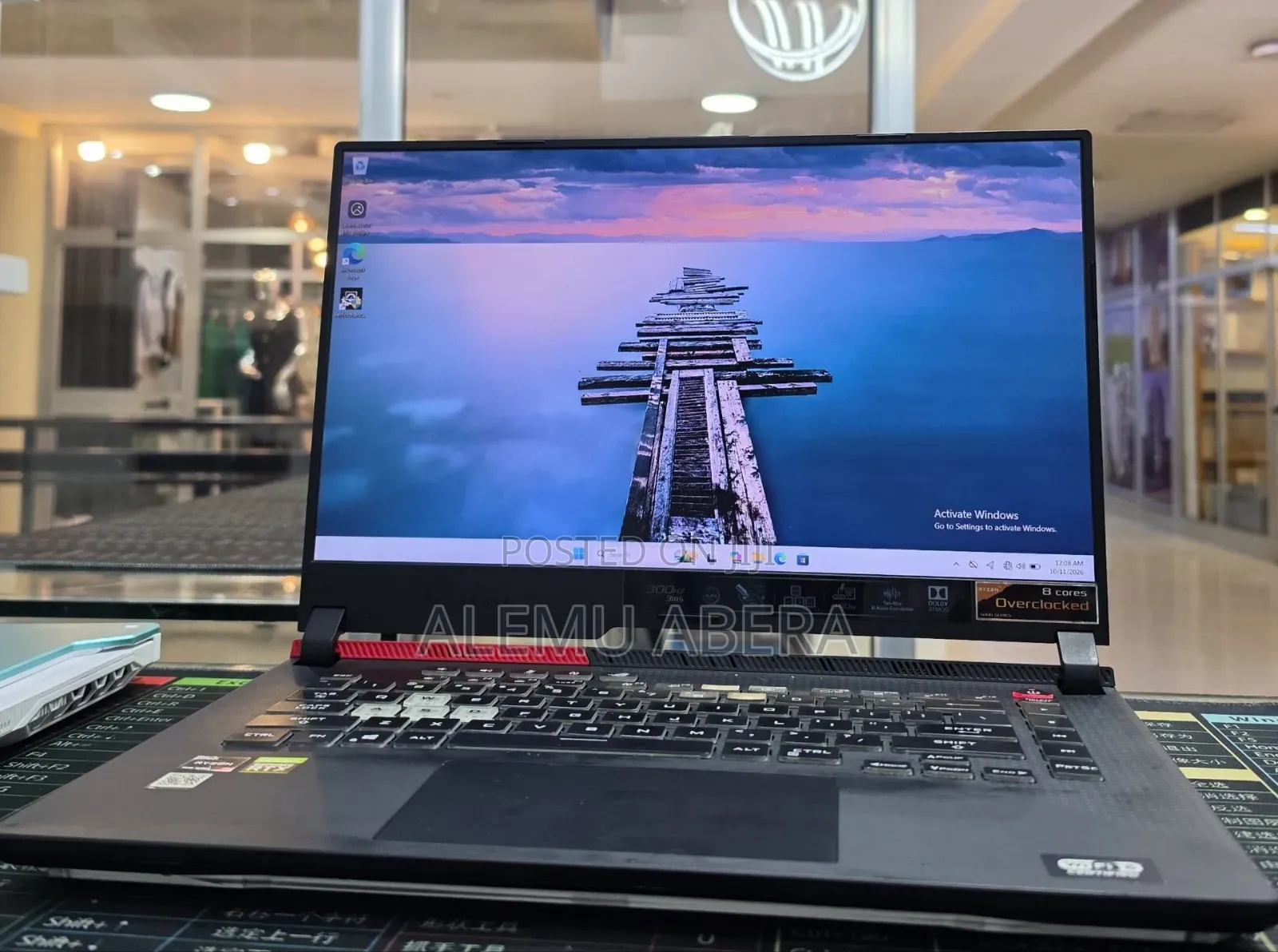 New Laptop Asus ROG Strix G15 16GB AMD Ryzen 9 SSD 512GB