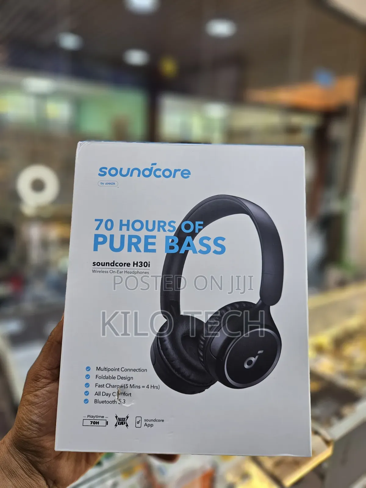 ​Original Anker Soundcore H30i Wireless on-Ear Headphones