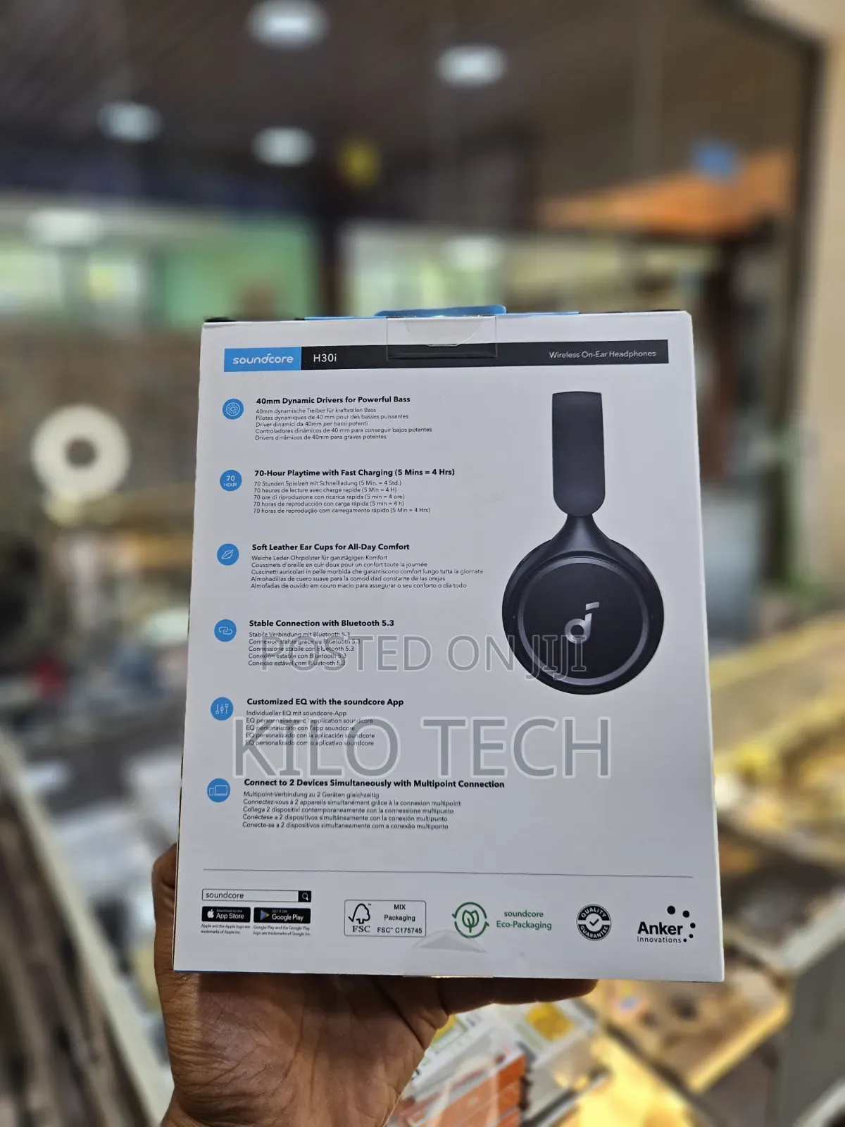 ​Original Anker Soundcore H30i Wireless on-Ear Headphones