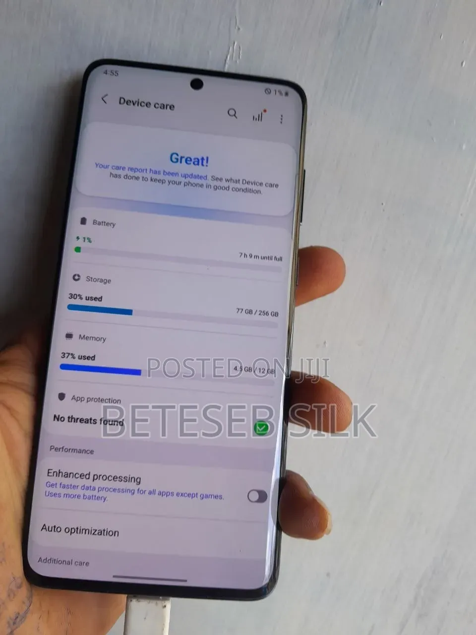 Samsung Galaxy S20+ 5G 256 GB Black