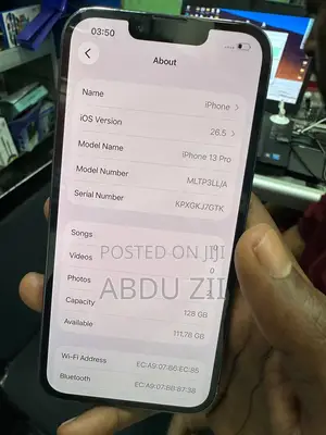 Apple iPhone 13 Pro 128 GB Silver