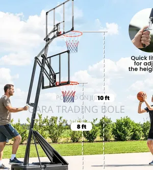 የፕሮፌሽናል ባስኬትቦል ቀለበትና ቦርድ Basketball Stand 3.5m