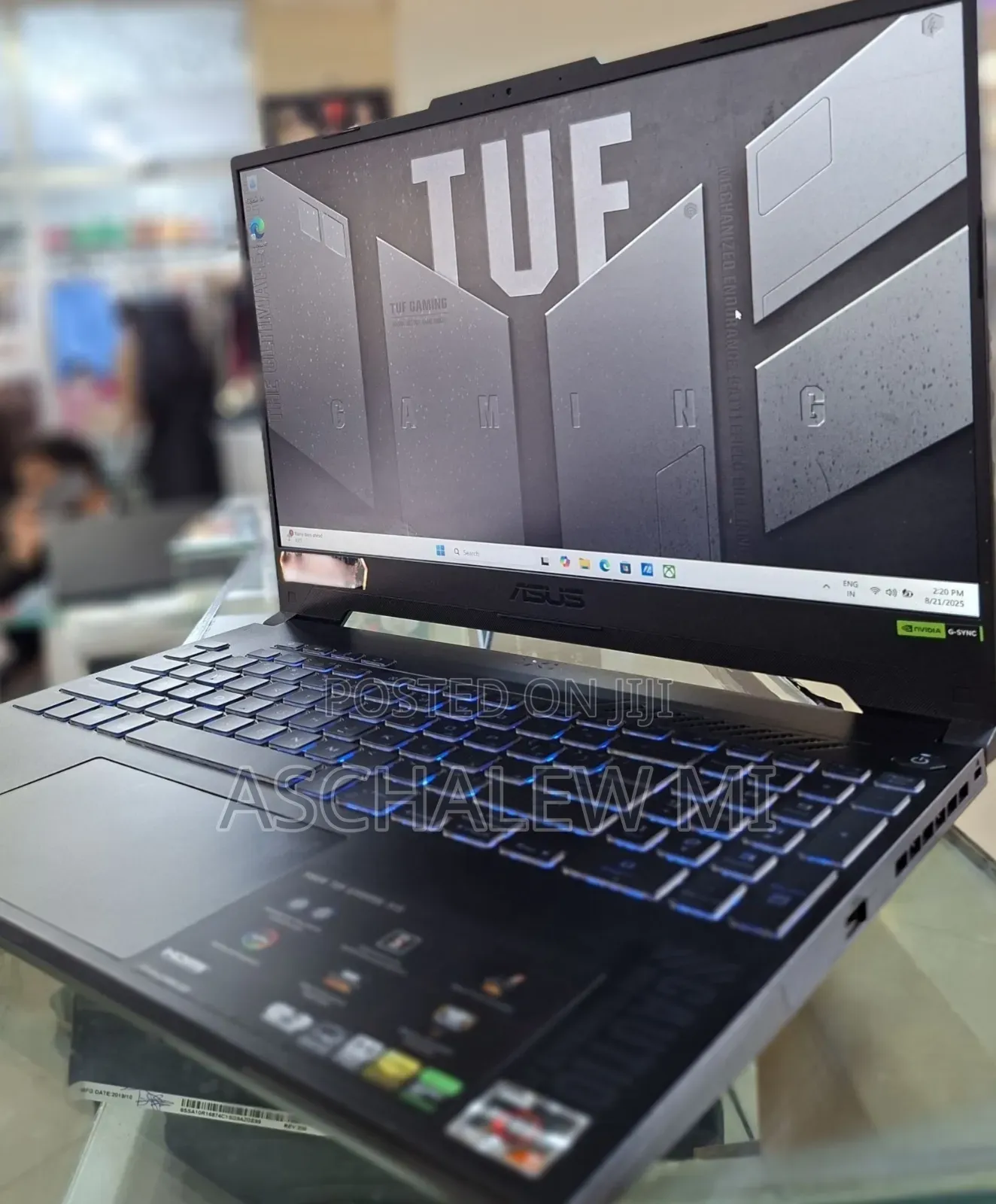 New Laptop Asus TUF Gaming A15 16GB AMD Ryzen 7 SSD 1T