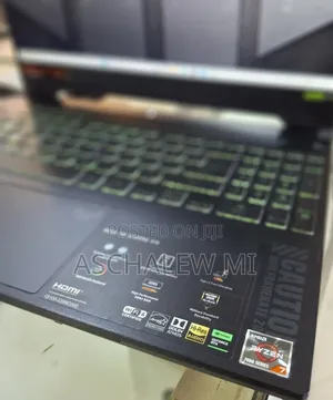 New Laptop Asus TUF Gaming A15 16GB AMD Ryzen 7 SSD 1T