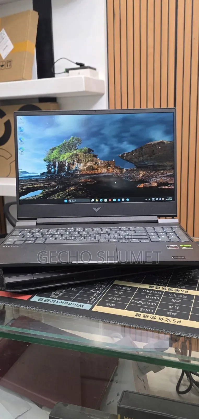 New Laptop HP Victus 16 8GB AMD Ryzen 7 SSD 512GB