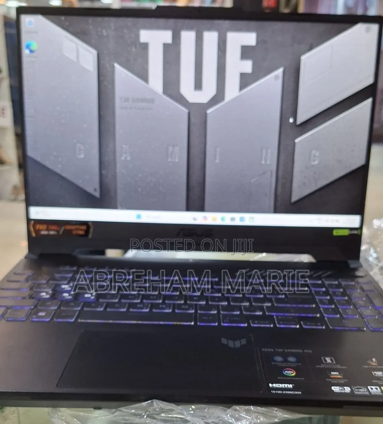 New Laptop Asus TUF Gaming A15 16GB AMD Ryzen 7 SSD 512GB