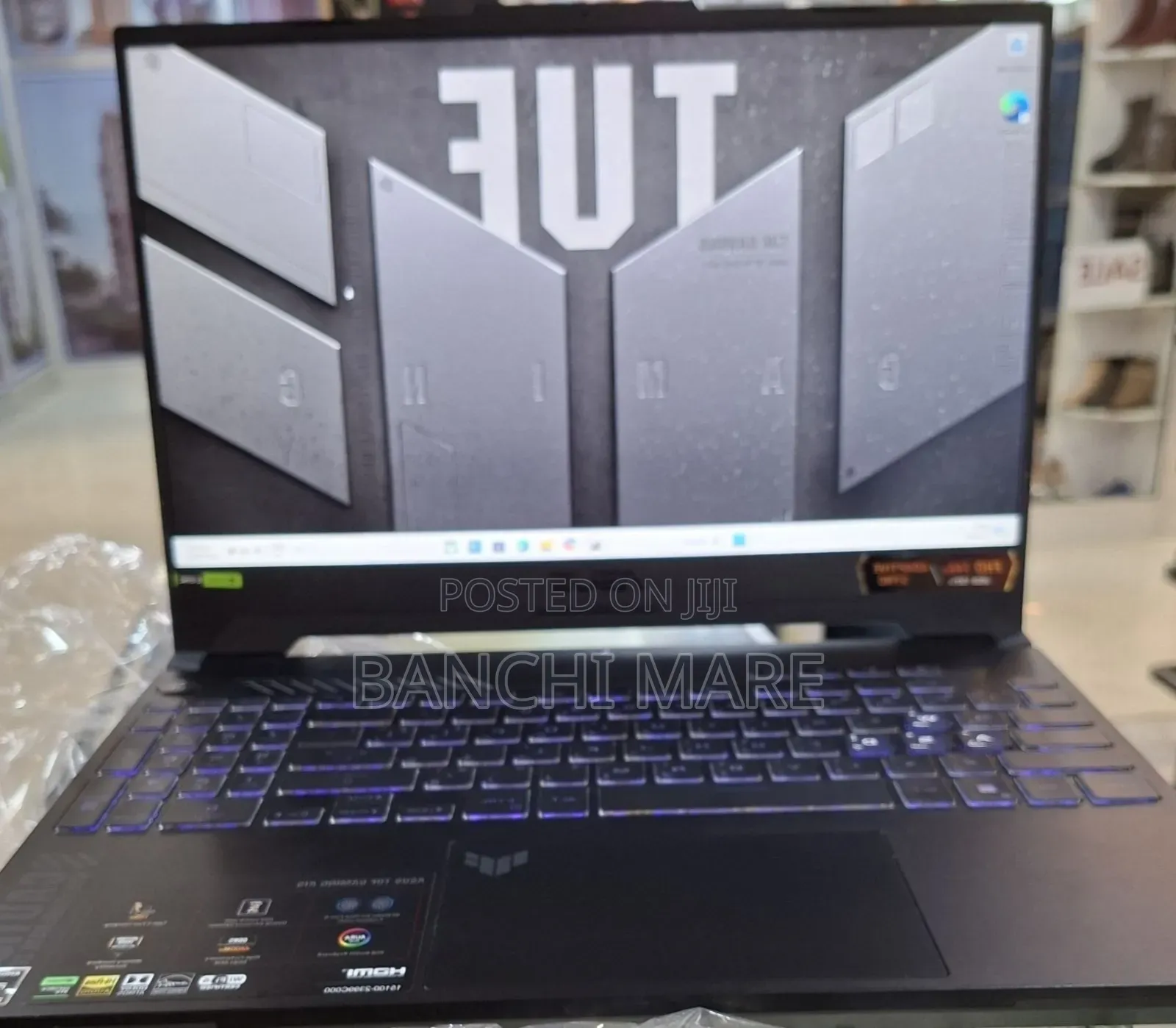 New Laptop Asus TUF Gaming A15 16GB AMD Ryzen 7 SSD 512GB