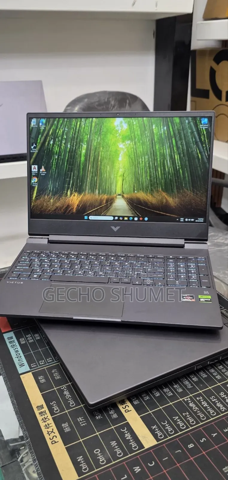New Laptop HP Victus 15 8GB AMD Ryzen 5 SSD 512GB