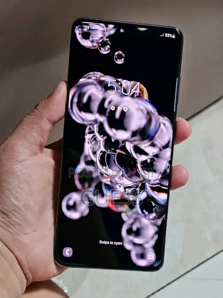 New Samsung Galaxy S20 Ultra 5G 128 GB Black