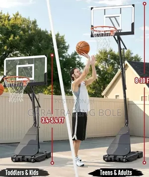 Adjustable Basketball Hoop Stand for Kids Basketball Stand 3.5m