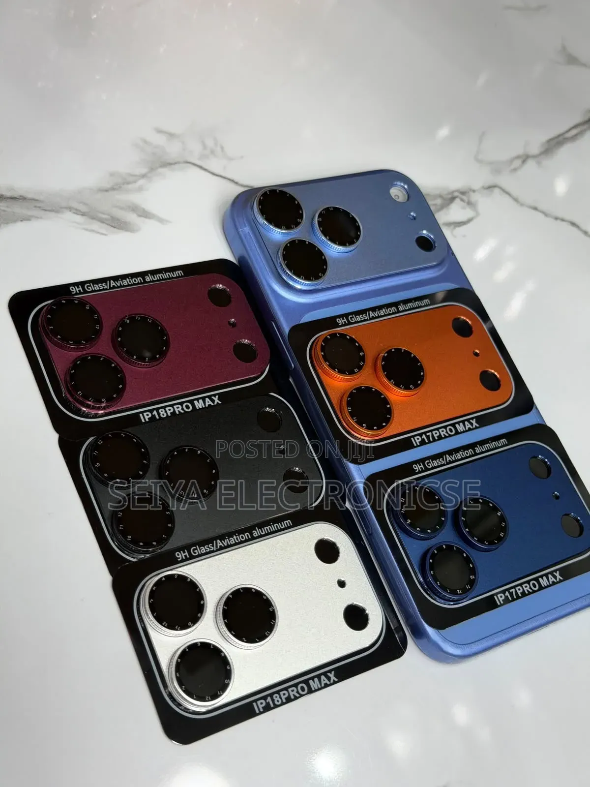 Premium Metal Camera Lens Protector iPhone 18 Pro Max Camera Glass